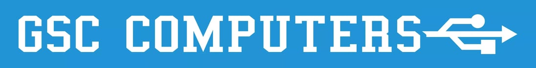 GSC Computers logo blue