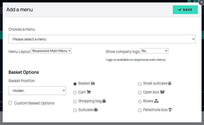 How do I add a menu to my website in BlockLab?